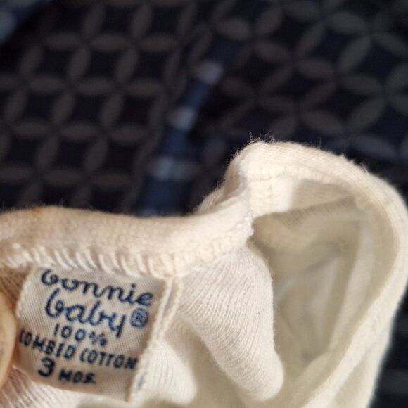 bonnie baby white onesie 3 months - Picture 3 of 11